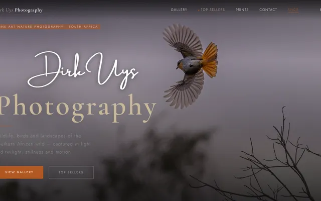 Dirk Uys Photography homepage